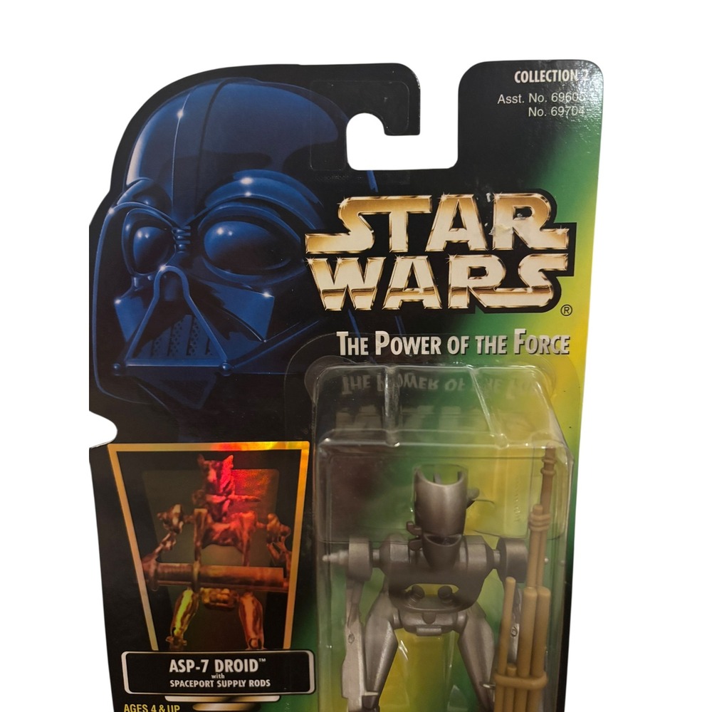 Star Wars Power of the Force ASP-7‎ Droid Figure 1996 POTF Collection 2 New - Picture 10 of 13